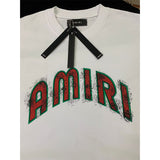 Amiri T Shirts Fashion Print Couple High Street