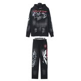 Hellstar Hoodie And Pants Two-Piece Set