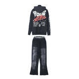 Hellstar Hoodie And Pants Two-Piece Set