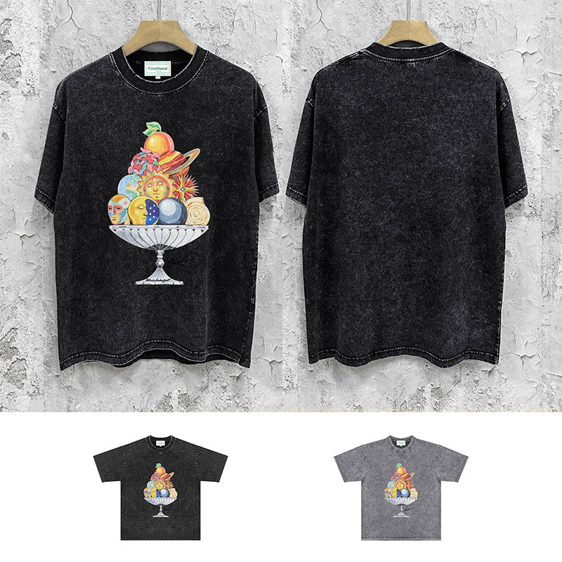 Casablanca Distressed T-Shirt