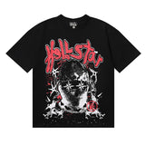 Hellstar T Shirts Retro abstract print