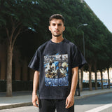 Mens Vintage T Shirt Short Sleeve T-Shirt Men