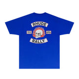 Rhude T Shirts Printed Trendy Pure Cotton