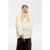 Unisex Coat Couple Loose Corduroy Coat