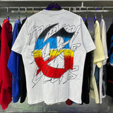 Godspeed T Shirts Beach Skull Surfboard Print Cotton Casual Short Sleeve Men and Women