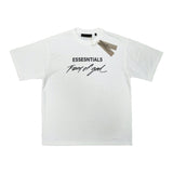 Fog Essentials T Shirts Spring Summer FOG Letter Crew Neck Short Sleeves