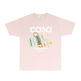 Casablanca T Shirts Fashion Print Street