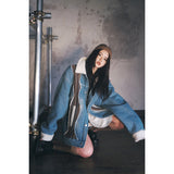 Unisex Coat Retro Loose Couple's Lambswool