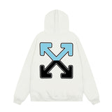 OFF WHITE Hoodie Trendy Street Style Personalized Cotton
