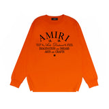 Amiri Long Sleeved Shirt Printed Trendy Pure Cotton