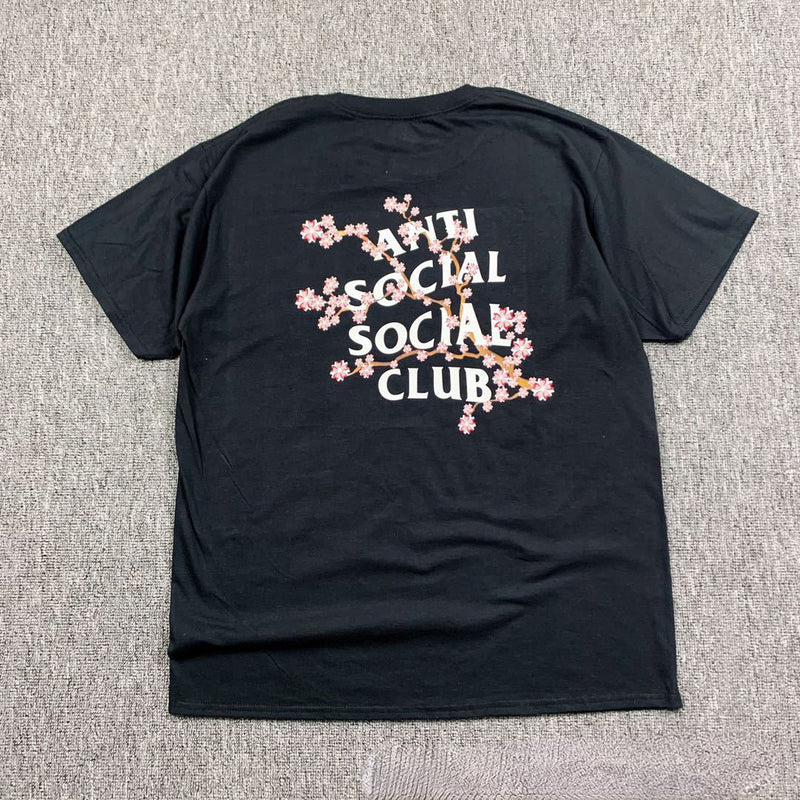 Anti Social Club T Shirt Joint Name Short Sleeve Men's and Women's T-shirt