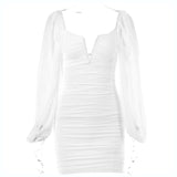 Women Dress Sexy Hot Girl Temperament Voile Dress