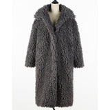 Women Fur Jacket Fashion Casual Plush Coat