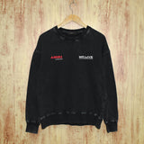 Amiri Distressed Sweatshirt Printed Trendy Pure Cotton
