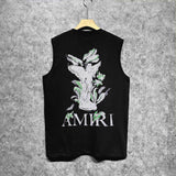 Amiri tank top angel printing