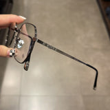 CHH Chrome Hearts Glasses Ultra Light Pure Titanium Polygon Frame Myopia Glasses Frame