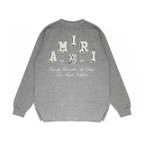 Amiri Long Sleeved Shirt Printed Trendy Pure Cotton