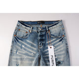 Purple Brand Jeans Pure Cotton High Street Trend #9003