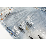 Purple Brand Jeans Pure Cotton High Street Trend #9100