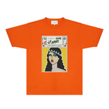Casablanca T Shirts Fashion Print Street