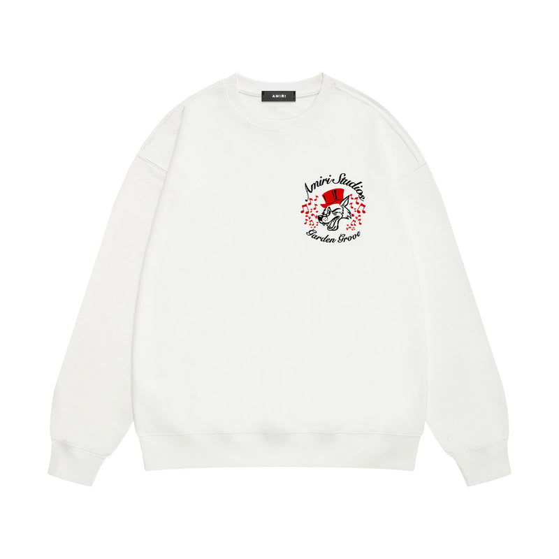 Amiri Sweatshirt Printed Trendy Pure Cotton