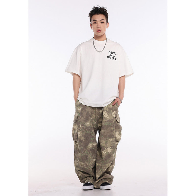 Unisex T-Shirts GALLERY DEPT Casual Loose T-Shirt
