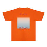 Casablanca T Shirts Fashion Print Street