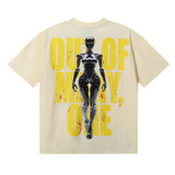 Godspeed t Shirts Technology Robot Printing Cotton Casual Short Sleeve Men and Women