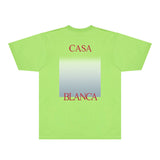 Casablanca T Shirts Fashion Print Street