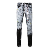 Purple Brand Jeans Pure Cotton High Street Trend #9020