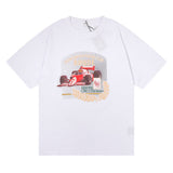 Rhude T Shirt Rhude F1 Racing Gran Prix Circuit De Monaco HD Printing