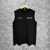 Amiri tank top tv channel printing