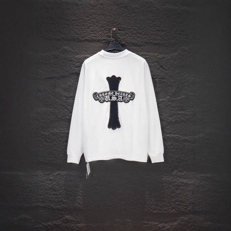 Chrome Hearts Sweatshirt Autumn/Winter Crew Neck Sweater