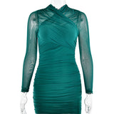 Women Dress Voile Transparent Sexy Hot Girl