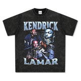 KENDRICE blue gradual change t-shirt