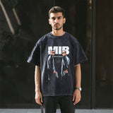 Mens Vintage T Shirt Retro Short Sleeve T-Shirt Men