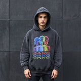 Mens Vintage Hoodie Hooded Sweater Men's Hoodie