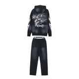Hellstar Hoodie And Pants Two-Piece Set