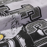 MAJESTIK T Shirts Eagle Football Graphic Crop Tee Hot Diamond
