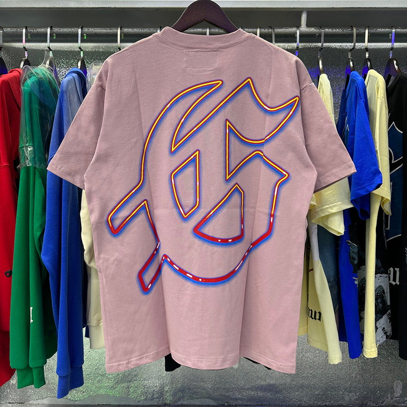 Godspeed T Shirts Skull Racing Printed Cotton Casual Short Sleeves Men and Women