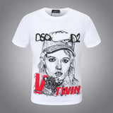 Dsq2 T Shirt Casual Sports Printed Short Sleeve Summer Men