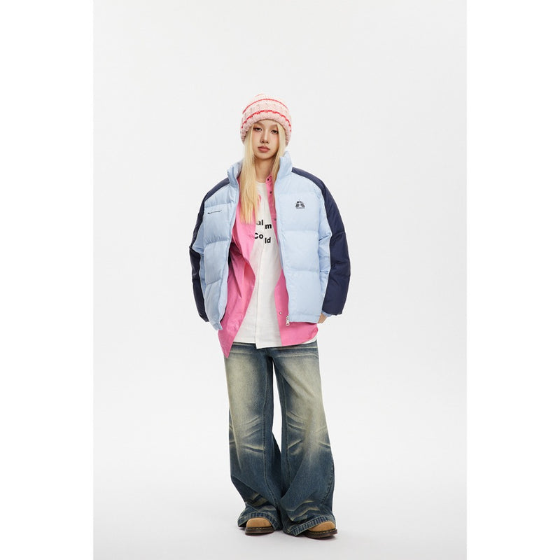 Unisex Coat Cotton-Padded Clothes All-Matching Loose and Warm Couple