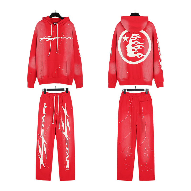 Hellstar Hoodie And Pants Two-Piece Set