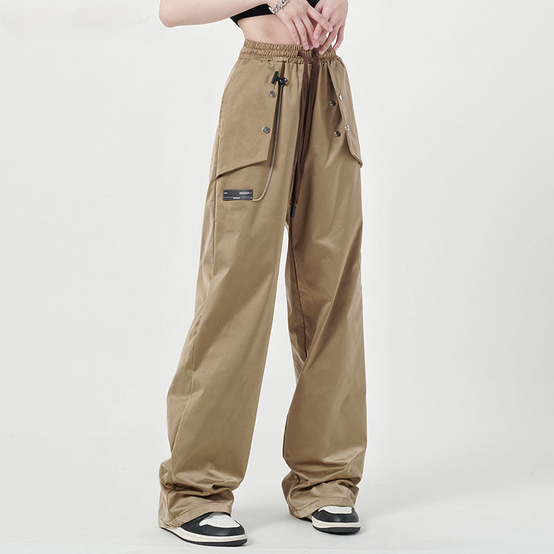 Cargo Pants Mechanical Style Workwear Casual Pants