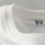 Solid Color Long Sleeve Crew Neck Shirt