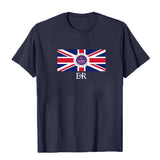 Inspired By Queen 'S Platinum Jubilee 2022 Elizabeth 70 Years T-shirt Printed Round Neck Short Sleeve