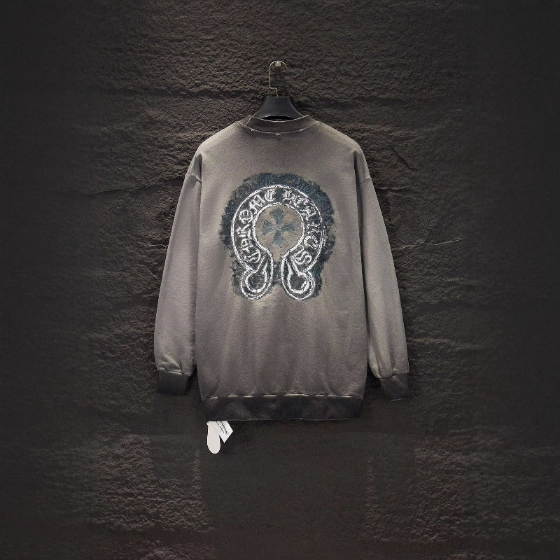 Chrome Hearts Sweatshirt Autumn/Winter Crew Neck Sweater