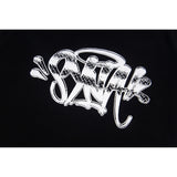 Synaworld T Shirts central cee Short Sleeve Classic Letter Print Loose Casual T-Shirt
