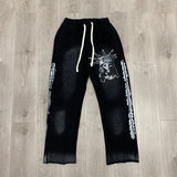 Lost intricacy Sweatpants rhinestones