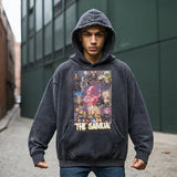 Mens Vintage Hoodie Street Vintage Vintage Top